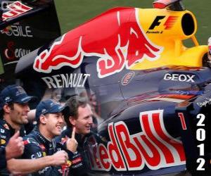 Red Bull Racing 2012 FIA Constructors' World Champion puzzle