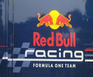 Red Bull Racing emblem puzzle