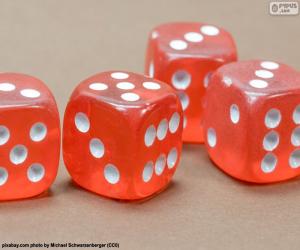 Red dice puzzle