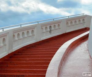 Red stairs puzzle