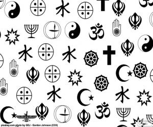 Religious symbols puzzle