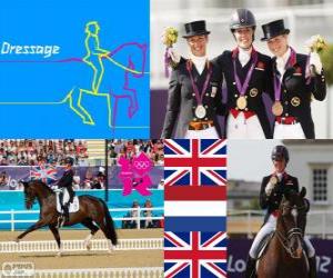 Riding dressage individual London 2012 puzzle