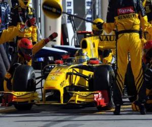 Robert Kubica - Renault - Bahrain 2010 puzzle