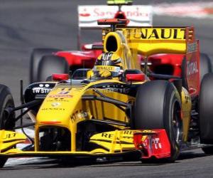 Robert Kubica - Renault F1 - Silverstone 2010 puzzle