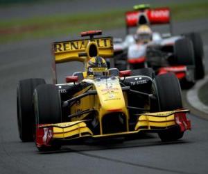 Robert Kubica - Renault - Melbourne 2010 puzzle