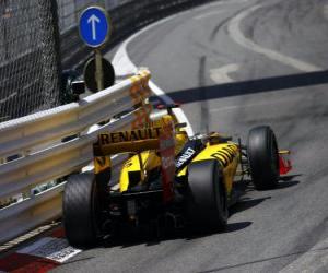 Robert Kubica - Renault - Monte-Carlo 2010 puzzle