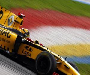 Robert Kubica - Renault - Sepang 2010 puzzle