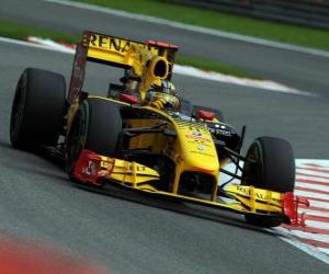 Robert Kubica - Renault - Spa-Francorchamps 2010 puzzle