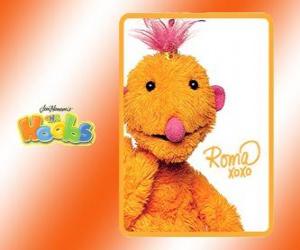 Roma is the Hoob who travels all around the world puzzle