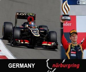 Romain Grosjean - Lotus - 2013 German Grand Prix, 3rd classified puzzle