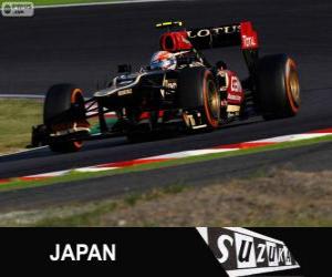 Romain Grosjean - Lotus - 2013 Japanese Grand Prix, 3rd classified puzzle