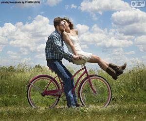 Romantic bike ride puzzle