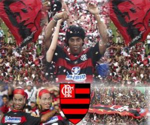 Ronaldinho signed for Flamengo puzzle