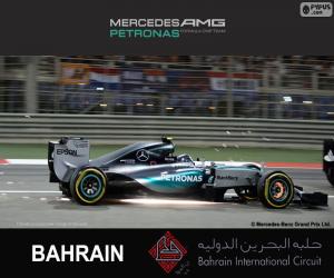 Rosberg G.P. Bahrain 2015 puzzle