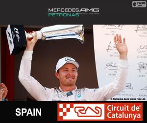Rosberg G.P Spain 2015 puzzle