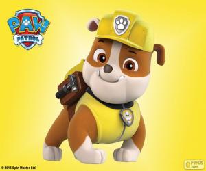 Rubble, Paw Patrol puzzle