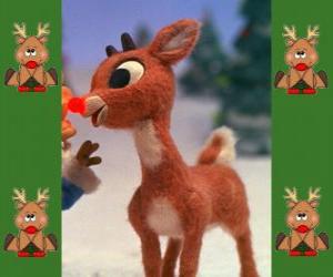 Rudolph, the red-nosed reindeer puzzle