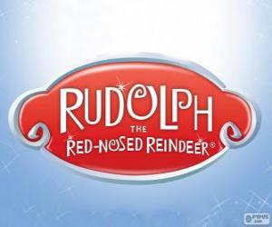 Rudolph the Red-Nosed Reindeer logo puzzle