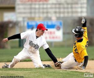 Runner reaching the base puzzle