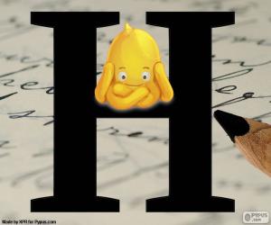 Russian letter Н puzzle