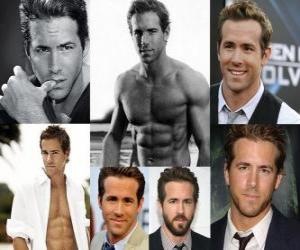 Ryan Reynolds is a Canadian actor of films and television series. puzzle