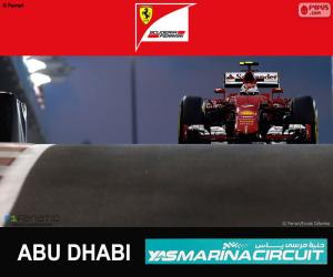 Räikkönen 2015 Abu Dhabi Grand Prix puzzle