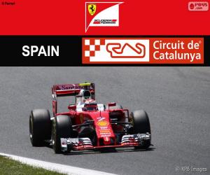 Räikkönen, 2016 Grand Prix of Spain puzzle