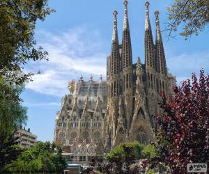 Sagrada Família, Barcelona puzzle