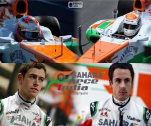 Sahara Force India F1 Team 2013 puzzle