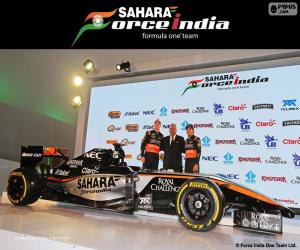 Sahara Force India F1 team 2015 puzzle