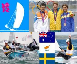 Sailing men's laser London 2012 puzzle