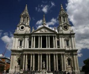 Saint Paul's cathedral in London, Great Britain puzzle