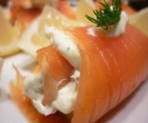 Salmon rolls puzzle