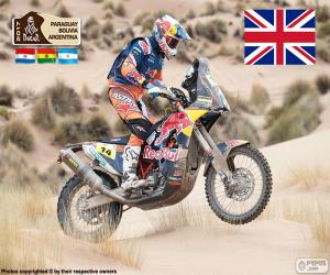 Sam Sunderland, Dakar 2017 puzzle