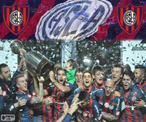 San Lorenzo de Almagro, Champion of Copa Libertadores 2014 puzzle