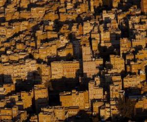 Sanaa, Yemen puzzle