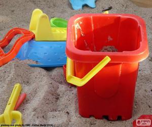 Sand toys puzzle