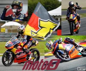 Sandro Cortese, 2012 world champion of Moto3 ™ puzzle