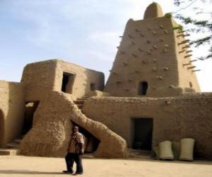 Sankore Mosque in the city of Timbuktu in Mali puzzle