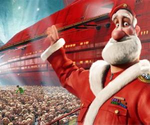 Santa Claus, the father of Arthur Christmas puzzle