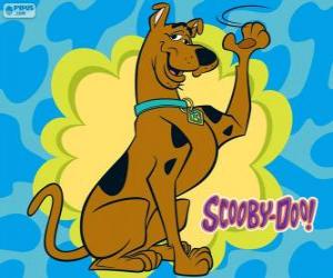 Scooby-Doo, the protagonist dog puzzle