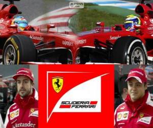 Scuderia Ferrari 2013 puzzle