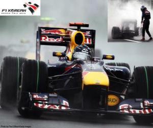 Sebastian Vettel - Red Bull - Korea 2010 puzzle