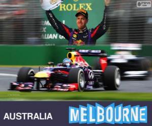 Sebastian Vettel - Red Bull - 2013 Australian GP, 3rd classified puzzle