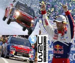 Sebastien Loeb (Citroen) World Rally Champion 2010 puzzle