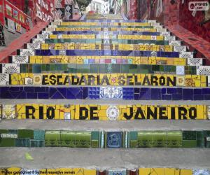 Selarón's Steps, Brazil puzzle