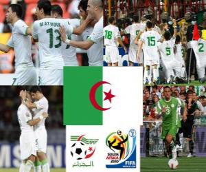 Selection of Algeria, Group C, South Africa 2010 puzzle