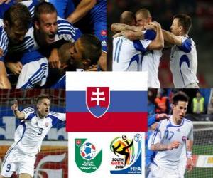 Selection of Slovakia, Group F, South Africa 2010 puzzle