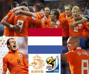 Selection of the Netherlands, Group E, South Africa 2010 puzzle