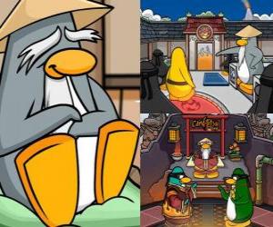 Sensei is a very wise penguin living in the Dojo and teaches them to be ninja penguins puzzle